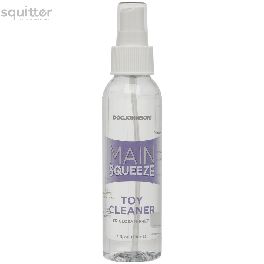 Очищувальний засіб для іграшок Doc Johnson Main Squeeze Toy Cleaner (118 мл) антибактеріальний SO2004 фото