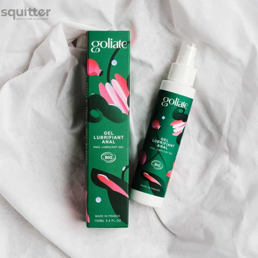 Анальний лубрикант Goliate Gel Lubrifiant Anal 100 мл, розслаблювальний, веган-френдлі SX3013 - онлайн-сексшоп Сквітер