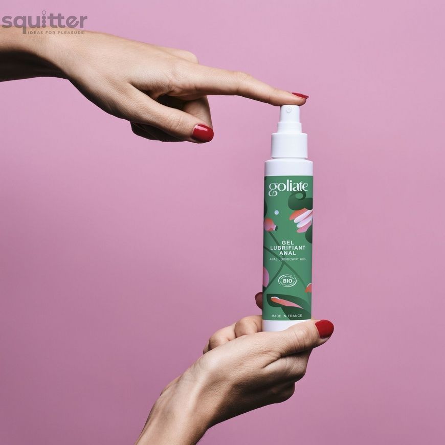 Анальний лубрикант Goliate Gel Lubrifiant Anal 100 мл, розслаблювальний, веган-френдлі SX3013 - онлайн-сексшоп Сквітер