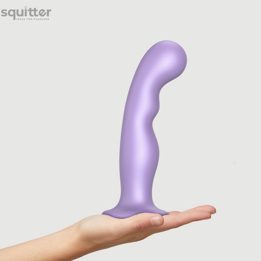 Насадка для страпона Strap-On-Me Dildo Plug P&G Lilas Metallic XXL SO9008 - онлайн-сексшоп Сквітер