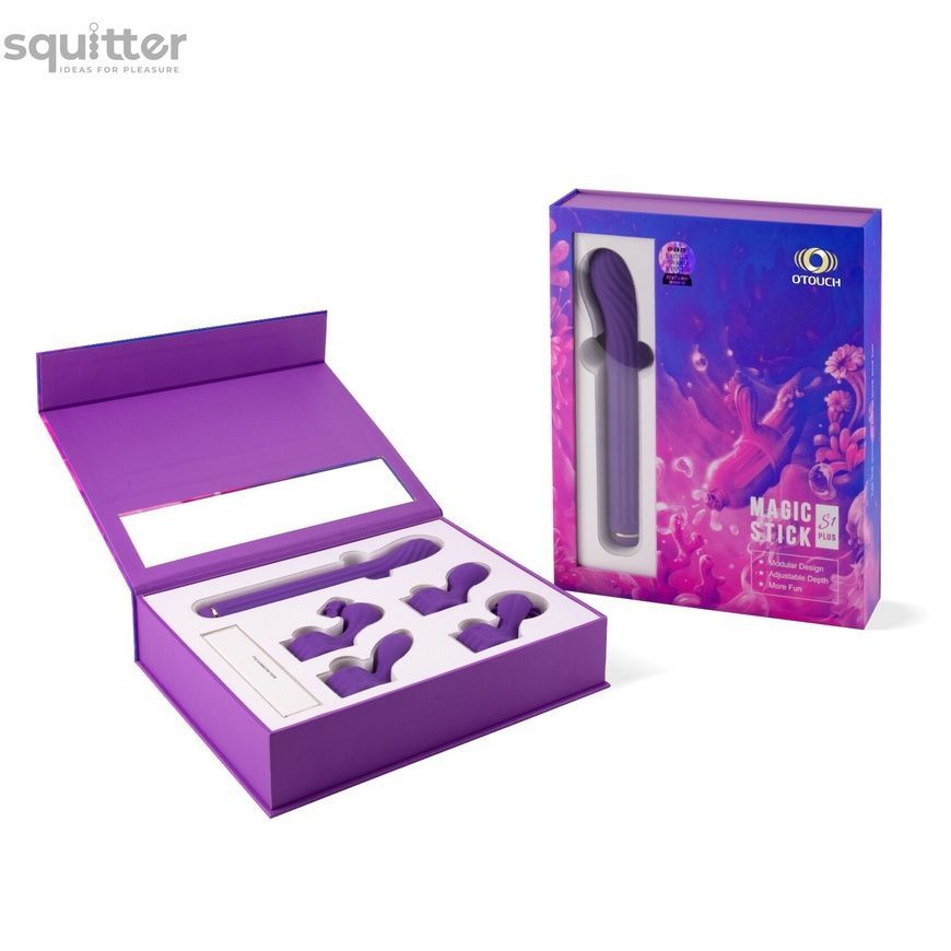 Вібратор Otouch Magic Stick S1 Plus - Purple SO9438 - онлайн-сексшоп Сквітер