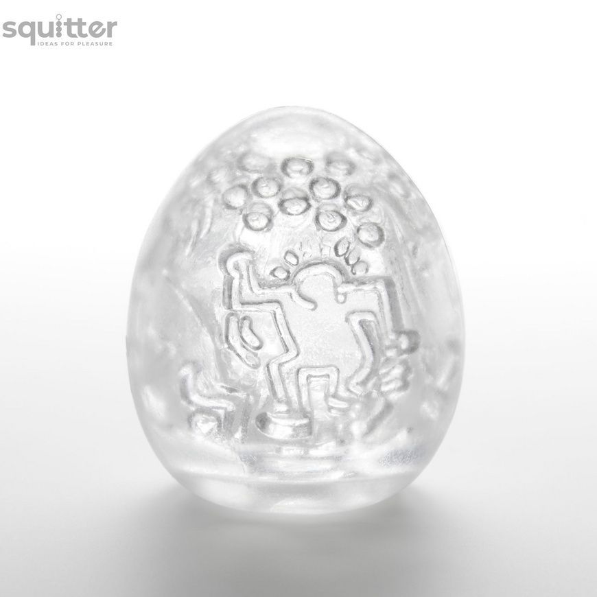 Набор мастурбаторов-яиц Tenga Keith Haring Egg Dance (6 яиц) SO1700 - онлайн-сексшоп Сквитер