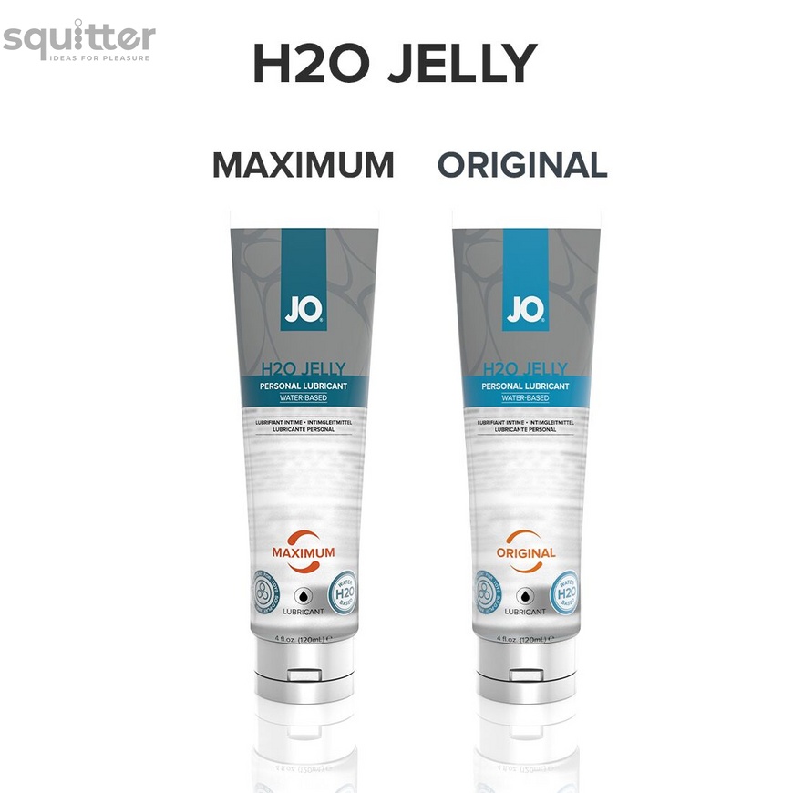 Густий лубрикант на водній основі System JO H2O JELLY — ORIGINAL (120 мл), без парабенів та гліколю SO1453 фото