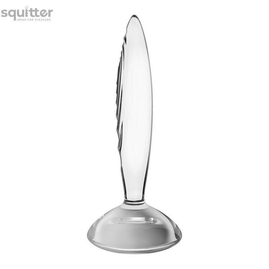 Скляна анальна пробка Satisfyer Sparkling Crystal, дуже міцна, термостійка SO8788 - онлайн-сексшоп Сквітер