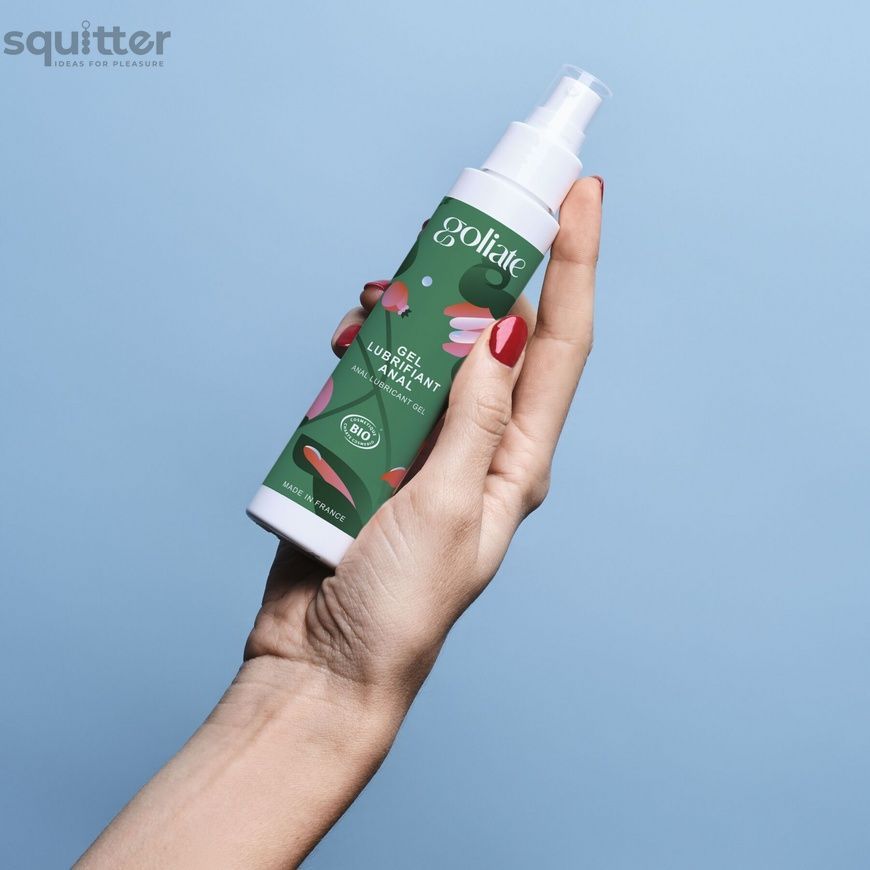 Анальний лубрикант Goliate Gel Lubrifiant Anal 100 мл, розслаблювальний, веган-френдлі SX3013 - онлайн-сексшоп Сквітер