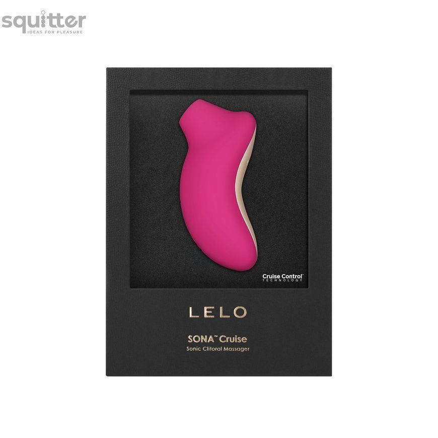 Звуковий стимулятор LELO SONA 2 Cruise Cerise SO8104 - онлайн-сексшоп Сквітер